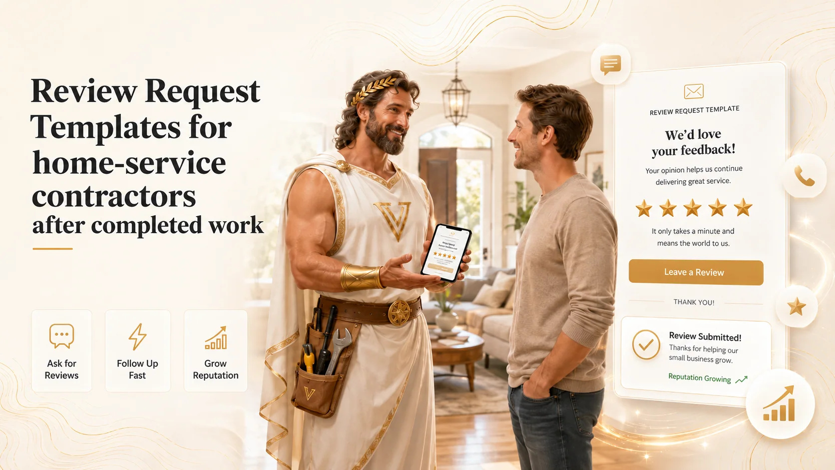 Review Request Templates for Home Services
